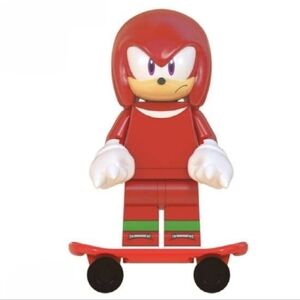 Super Sonic Red character Nakkurusu custom Lego  minifigureToy m32